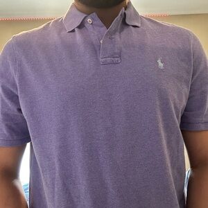 Ralph Lauren Purple Polo Shirt for Men